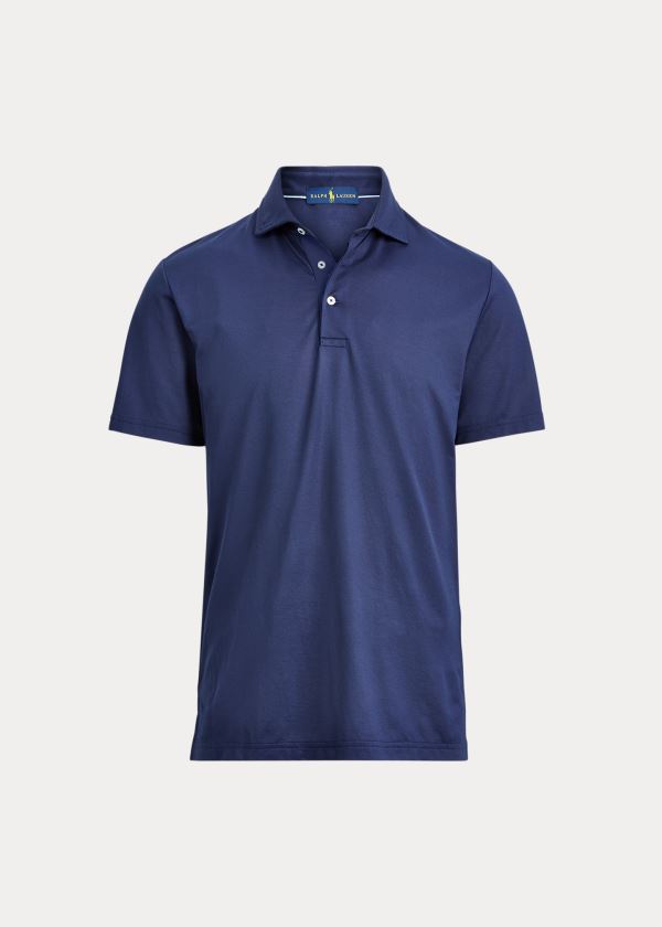 Polos Ralph Lauren Hombre Azul Marino - Custom Slim Performance - DNBMX0897